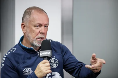 Porto Alegre, RS, Brasil: Entrevista exclusiva para GZH com Mano Menezes, técnico da equipe do Grêmio. Fotos: Duda Fortes/Agencia RBSIndexador: DF<!-- NICAID(16053200) -->