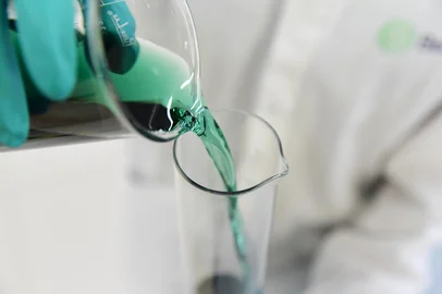 Biocombustível BeVant, desenvolvido pela empresa gaúcha Be8, equivalente ao diesel fóssil, mas menos poluente<!-- NICAID(16162069) -->