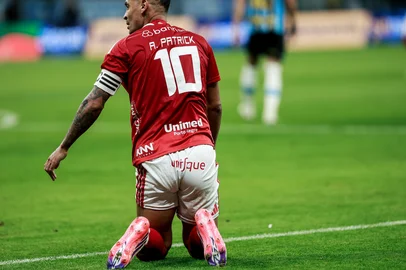 PORTO ALEGRE, RS, BRASIL, 03-09-2026: Grêmio vs Internacional, clássico GreNal nº454, pelo jogo de volta das Quartas-de-Final da Copa do Brasil 2026. O jogo ocorre na Arena, em Porto Alegre. Foto: Duda Fortes/Grupo RBS<!-- NICAID(16359158) -->