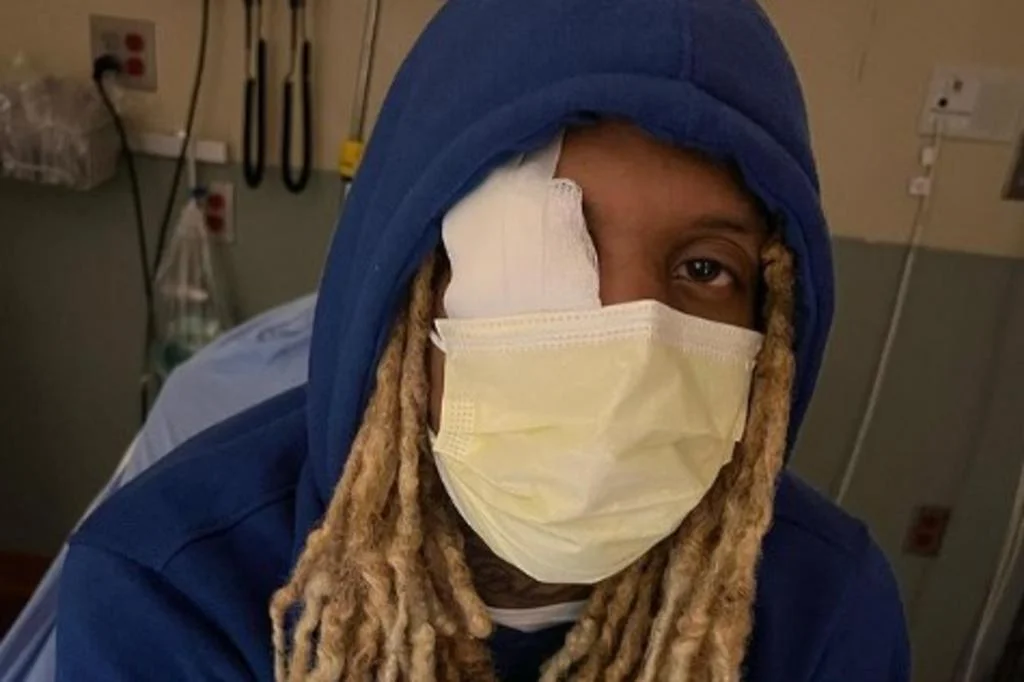 Rapper Lil Durk é atingido por fogos de artifício durante show no ...