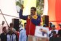 Venezuela's President Nicolas Maduro speaks during the closing campaign ahead the referendum for the defense of the Essequibo territory in Caracas, on December 1, 2023. Venezuela said Friday it would press ahead with a weekend referendum over the fate of an oil-rich region claimed by itself and Guyana even as the UN's top court urged restraint in the worsening row. (Photo by Pedro Rances Mattey / AFP)<!-- NICAID(15615015) -->