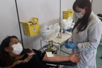Hemocentro estendeu atividades para receber doadores<!-- NICAID(15256737) -->
