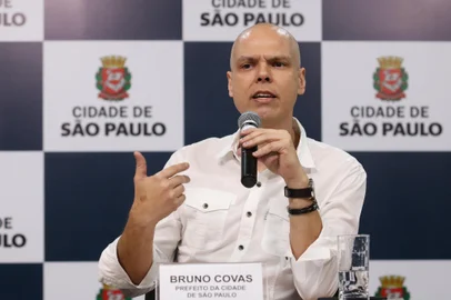 O prefeito de São Paulo, Bruno Covas, anuncia a nova modalidade do programa Corujão da Saúde, durante entrevista à imprensa Share on WhatsApp Share on Facebook Share on Twitter Share on Linkedin  Publicado em 21/01/2020 05:49 Foto: Rovena Rosa/Agência Brasil Local: São Paulo-SP<!-- NICAID(14624622) -->