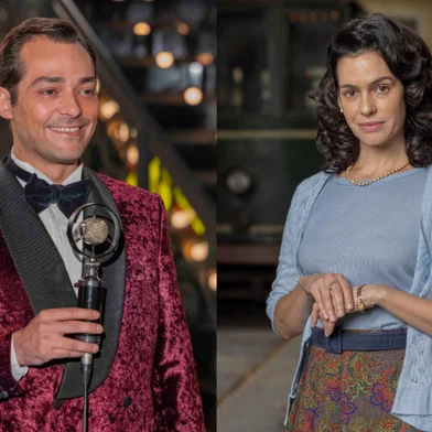 Alfredo Honório (Eduardo Sterblitch), Anita (Maria Flor), garota do momento<!-- NICAID(15925219) -->