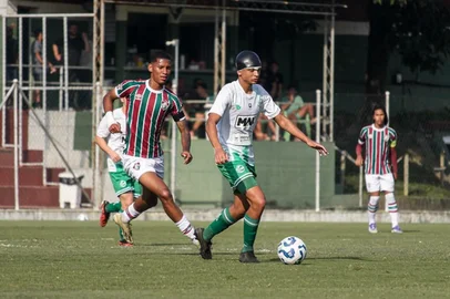Fluminense x Juventude pelo Brasileirão Sub-17.<!-- NICAID(16096908) -->