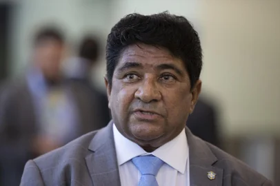 Assembleia geral extraordinária - CBF, Federações e clubes da Série A. Presidente em exercício da CBF,  Ednaldo Rodrigues.<!-- NICAID(15035549) -->