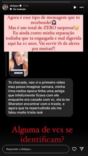 @sfelippo Instagram / Reprodução @sfelippo Instagram / Reprodução