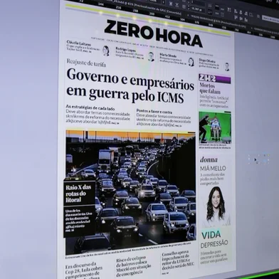 Apresentação do novo projeto da Zero Hora para a redação<!-- NICAID(15744726) -->