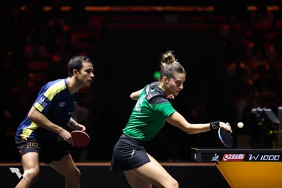 hugo Calderano, Bruna Takahashi, tênis de mesa