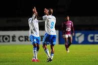CAXIAS DO SUL, RS, BRASIL, 28/09/2025. Caxias X Londrina, jogo válido pela quarta rodada da segunda fase da Série C do Campeonato Brasileiro 2025 (Quadrangular do Acesso), e realizado no estádio Centenário. (Porthus Junior/Agência RBS)Indexador: BTK                             <!-- NICAID(16134871) -->