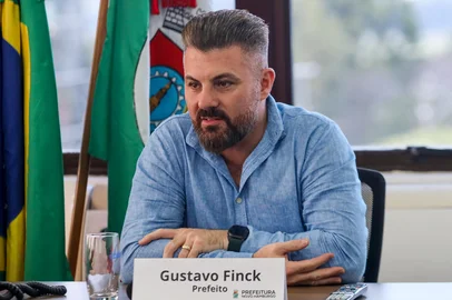 Gustavo Finck, prefeito de Novo Hamburgo<!-- NICAID(15957052) -->