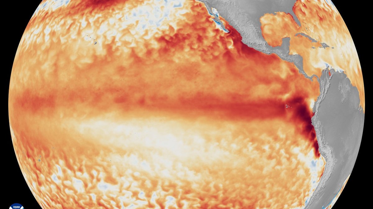 NOAA confirma El Niño: Chuvas no Sul, seca no Norte e Nordeste do Brasil