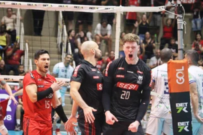 Lukas Bergamnn, Sesi-SP, vôlei