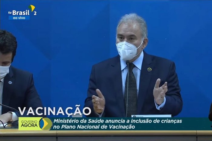 YouTube/Ministério da Saúde / Reprodução YouTube/Ministério da Saúde / Reprodução