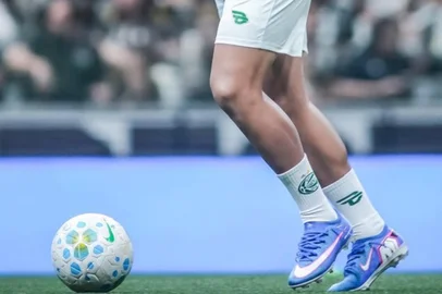 Fernando Alves / E.C.Juventude / Divulgação Atlético-MG x Juventude pela Copa do Brasil 2026. Jogo de ida das oitavas de final na Arena MRV. Na foto, o atacante Lucas Alves.<!-- NICAID(16338738) -->