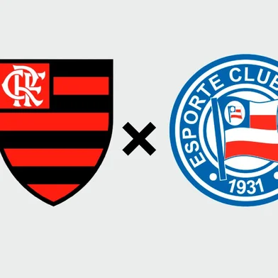 Flamengo x Bahia - escudos