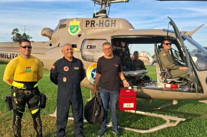 Governo de SC transporte medula óssea HCPA Porto Alegre - Divulgação HCPA<!-- NICAID(15758049) -->