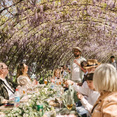 Festim de Primavera, no túnel de glicínias do Mátria Parque de Flores, em São Francisco de Paula<!-- NICAID(16111017) -->