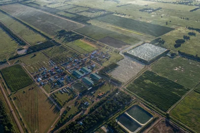 Ideagro / Divulgação Área da Cooperativa Chortitzer, da região do Chaco, Paraguai <!-- NICAID(16347299) -->