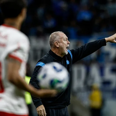 PORTO ALEGRE, RS, BRASIL, 10.05.2025: Grêmio e Bragantino. Brasileirão 2025. Fotos: Duda Fortes/Agencia RBSIndexador: Andre Avila<!-- NICAID(16034671) -->