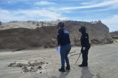 Ossada humana é encontrada em Capão da Canoa<!-- NICAID(16093172) -->