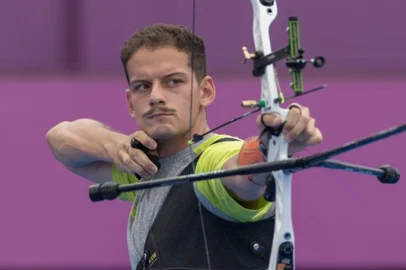 Marcus D'Almeida, Tiro com arco