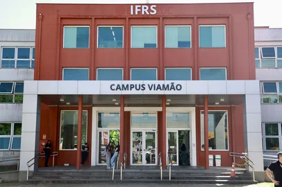Viamão, RS, Brasil - Imagens das novas instalações do IFRS Viamão e do IFRS TecnoParque, inaugurados pelo governo federal nas antigas estruturas do Tecnopuc, no bairro Querência. O espaço passa a integrar a rede federal de ensino e pesquisa no Rio Grande do Sul, com previsão de oferta de cursos, atividades acadêmicas e desenvolvimento tecnológico.<!-- NICAID(16280587) -->