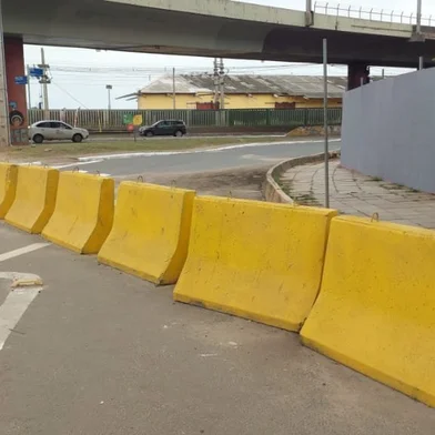 Trânsito no entorno da Rodoviária de Porto Alegre