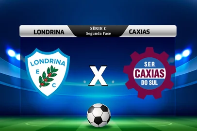 Londrina x Caxias pelo Quadrangular da Série C 2025.<!-- NICAID(16117084) -->