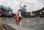 Kalani Konig vence no skate park no STU Criciúma