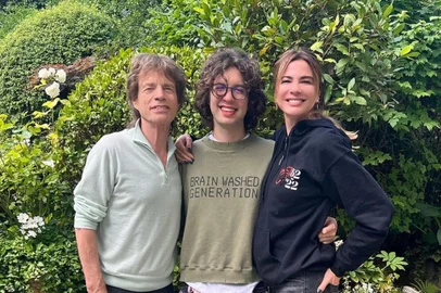 Luciana Gimenez parabeniza Mick Jagger pelos 80 anos<!-- NICAID(15493052) -->