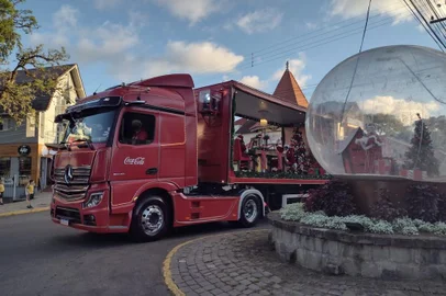 Caravana Coca-Cola em Nova Petrópolis nesta sexta-feira, 17. <!-- NICAID(14971562) -->