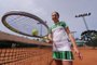 CAXIAS DO SUL, RS, BRASIL, 14/10/2020 - Pietra Rivoli é atleta mirim de tênis. Ela é personagem da série Elas e o Esporte. (Marcelo Casagrande/Agência RBS)<!-- NICAID(14616462) -->