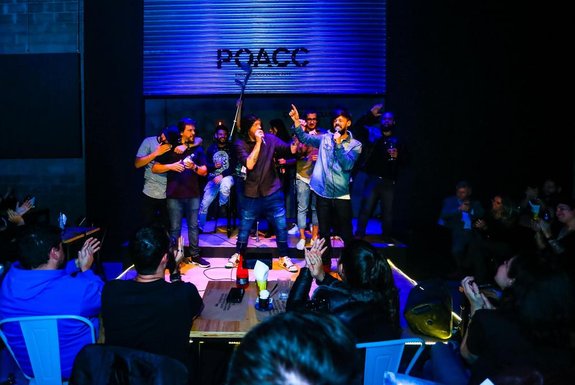 Inauguração do POA Comedy Club, em Porto Alegre, em 2019.<!-- NICAID(15394069) -->