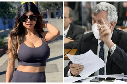 Mia Khalifa e Luis Carlos Heinze