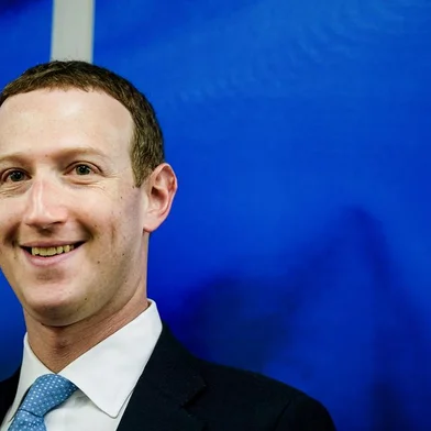 Founder and CEO of US online social media and social networking service Facebook Mark Zuckerberg reacts upon his arrival for a meeting with European Commission vice-president in charge for Values and Transparency, in Brussels, on February 17, 2020. (Photo by Kenzo TRIBOUILLARD / AFP)Editoria: POLLocal: BrusselsIndexador: KENZO TRIBOUILLARDSecao: diplomacyFonte: AFPFotógrafo: STF<!-- NICAID(15095108) -->