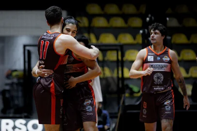 Yasmin Santos / Divulgação Caxias Basquete perdeu para o Pinheiro na primeira partida da fase final da LDB 2026.<!-- NICAID(16365644) -->