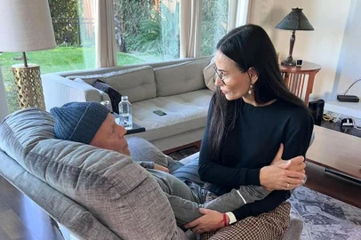 Demi Moore e Bruce Williams<!-- NICAID(15710280) -->