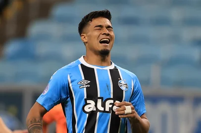 Porto Alegre, RS, Brasil, 29/05/2025 - Grêmio vs Sportivo Luqueño-PAR, na Arena, pela Sul-Americana 2025 - Arezo. Foto: Jefferson Botega/Agência RBSIndexador: jeff botega<!-- NICAID(16048644) -->