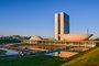 Edificio do Congresso Nacional, em Brasília, no Distrito Federal<!-- NICAID(15417558) -->
