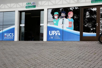 CAXIAS DO SUL, RS, BRASIL, 23/06/2021 - Foto da fachada da UPA Zona Norte. Para matéria de atualização da investigação do crime que resultou na morte de agente. (Marcelo Casagrande/Agência RBS)<!-- NICAID(14816156) -->