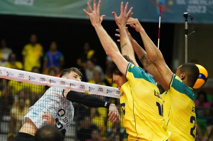 Brasil vira contra a Argentina no vôlei e vence no tie-break - Jogada -  Diário do Nordeste