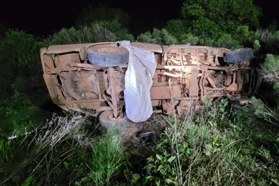 Após capotamento, motorista é atacada por enxame de abelhas e morre no interior de Vacaria <!-- NICAID(16152469) -->