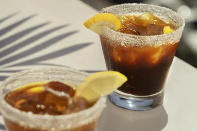 Caipirinha com café do menu do Press Café.Para a coluna INFORME ESPECIAL.<!-- NICAID(15277966) -->