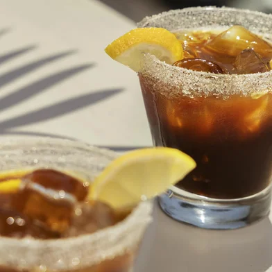 Caipirinha com café do menu do Press Café.Para a coluna INFORME ESPECIAL.<!-- NICAID(15277966) -->