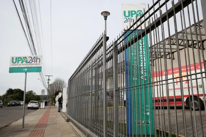 CAXIAS DO SUL, RS, BRASIL, 23/06/2021 - Foto da fachada da UPA Zona Norte. Para matéria de atualização da investigação do crime que resultou na morte de agente. (Marcelo Casagrande/Agência RBS)<!-- NICAID(14816160) -->