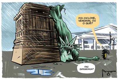 Gilmar Fraga / Agencia RBS PORTO ALEGRE, RS, BRASIL, 15-12-2025: Charge do Fraga. Foto: Gilmar Fraga/Agência RBS<!-- NICAID(16187355) -->