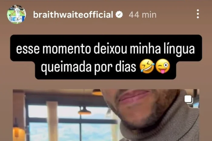 @braithwaiteofficial / Instagram / Reprodução @braithwaiteofficial / Instagram / Reprodução