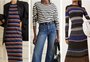 Veja como usar listras horizontais nos looks de inverno