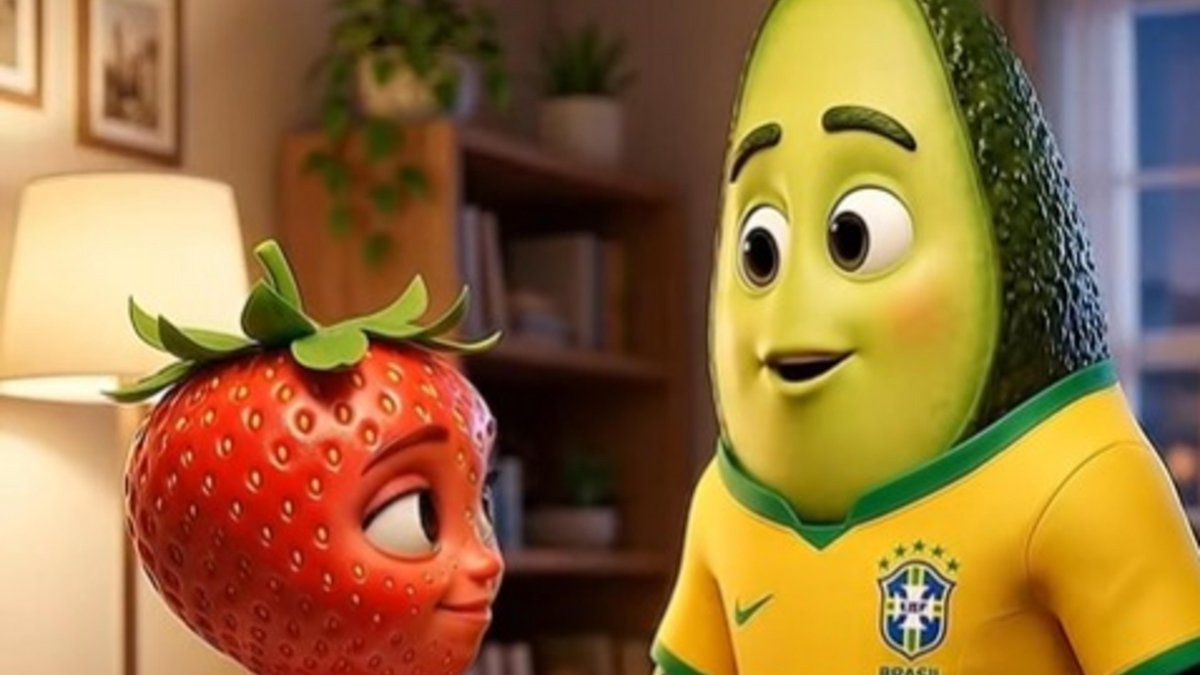 Abacates que traem, morangos que choram: o que s&atilde;o as "novelas de frutas" criadas com IA que dominam o TikTok